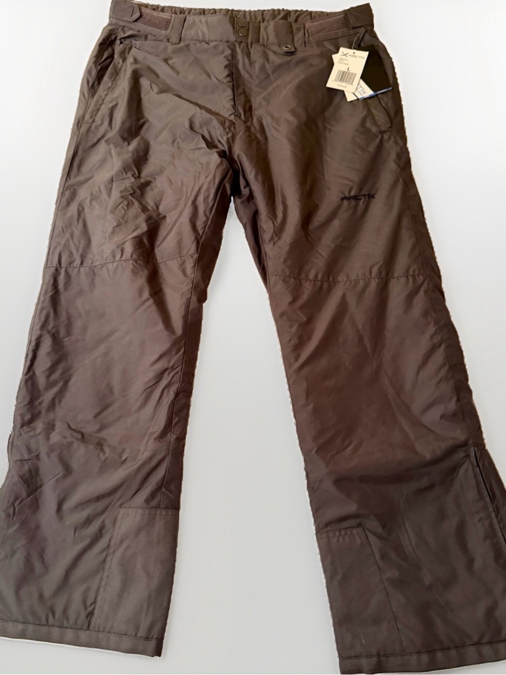 Arctix Men’s Ski Snow Pants L Grey Waterproof Gore-Tex RN111478 32”inseam NWT